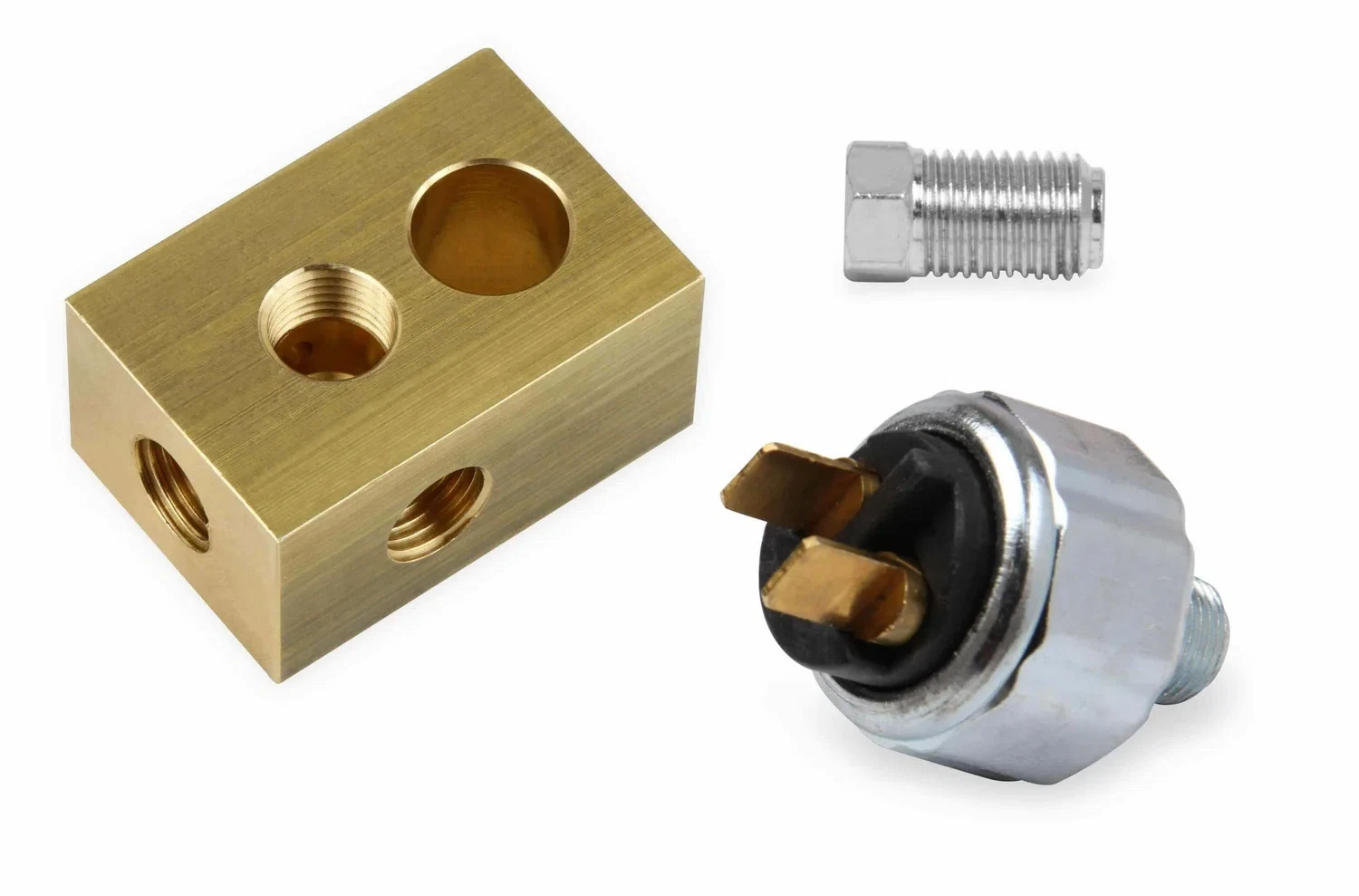 Earls Brake Light Switch Kit - Pressure Activated w_ Tee - PK0017ERL